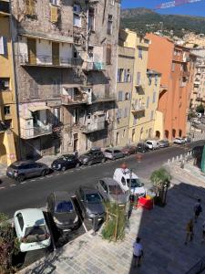 Location centre ville bastia Corse vue vieux port