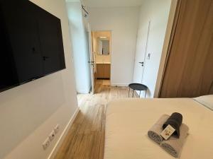 Appartements Natural chic-T2 carre de soie -Medipole- Astroballe : photos des chambres