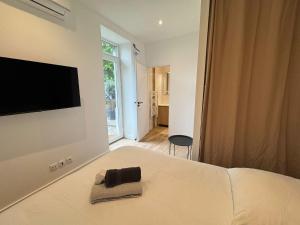 Appartements Natural chic-T2 carre de soie -Medipole- Astroballe : photos des chambres