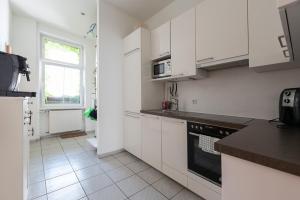 Grün, ruhig und zentral, großes Apartment mit Grünblick