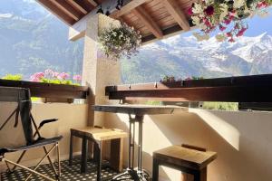 Appartements Breverly Hills overlooking spectacular Mont-Blanc : photos des chambres