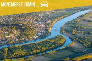 Maisons de vacances Immeuble 3 Hebergements Entre Dombes et Saone : photos des chambres