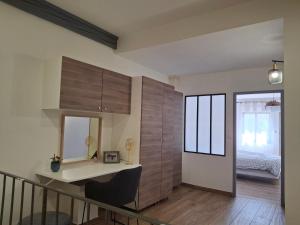 Maisons de vacances Maison d-invites avec jacuzzi privatif 24h sur 24 : photos des chambres