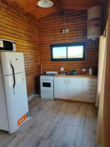 Campo Cuyen, Cabañas