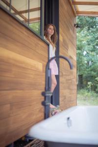Chalets Pepiite Bocage Normand - Lodge Cozy Nature & Spa : photos des chambres
