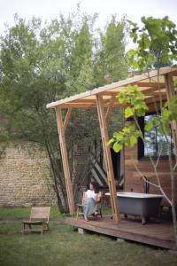 Chalets Pepiite Bocage Normand - Lodge Cozy Nature & Spa : photos des chambres