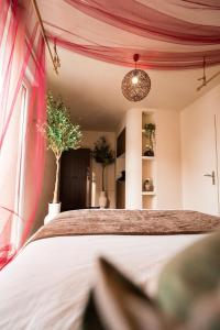 Appartements Triplex Design avec Rooftop et Salle Cinema Poissy : photos des chambres
