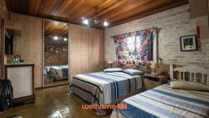 Casa de campo em Itupeva com vista para montanha