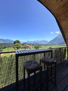 Bergpanorama, 20min Interlaken, Whirlpoolbadewanne