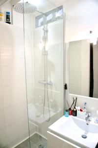 Beach less than 1 minute away