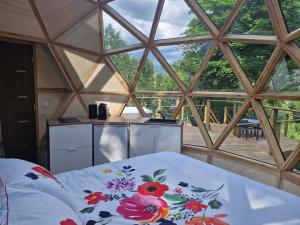 Lodges Bulle de printemps : photos des chambres