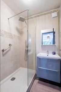 Chambre Zen Mérignac Aéroport Tram clim SDB priv