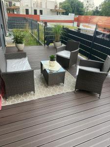 Apartament Anna De Lux z dużym tarasem