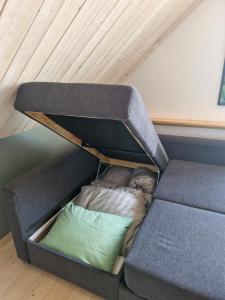 Lantligt boende i magasin