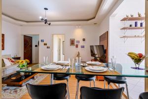 Apto pet-friendly com garagem e vista de Botafogo