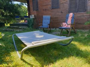 Chalets Au pied de sa Majeste : photos des chambres
