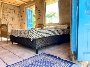 Private bedroom with bathroom