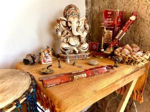 Private bedroom with bathroom