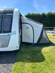Dolafon farm luxury caravan stay