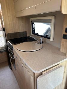 Dolafon farm luxury caravan stay