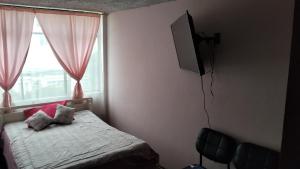 Habitación completamente amoblada y equipada