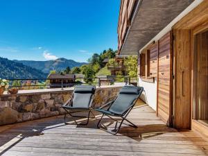 Chalet 5★, 9 pers., spa, cinéma, 4 chambres, navette 300 m - FR-1-304-310