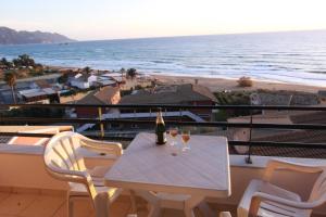 Corfu Glyfada Menigos Beach Apartments Corfu Greece