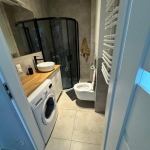 Cosy Studio Lubelska SkyRes City Center Free Parking Panoramic View