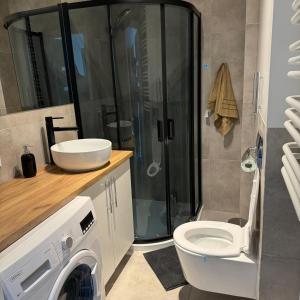 Cosy Studio Lubelska SkyRes City Center Free Parking Panoramic View