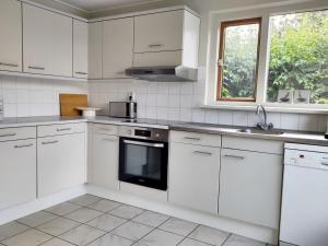 Waterfront house with big garden