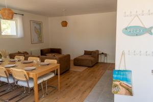 Appartements Plages a 50m - Spacieux appartement T4 - 8 couchages - residence premium au calme - nature, village et port a pieds : Appartement 3 Chambres