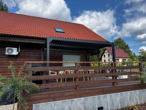 Checz Swornegacie - Dom wakacyjny nad jeziorem Karsińskim