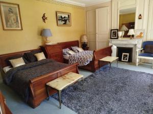 Sejours a la campagne Chateau de Clairefontaine du XVIIIeme siecle a Garchizy : photos des chambres