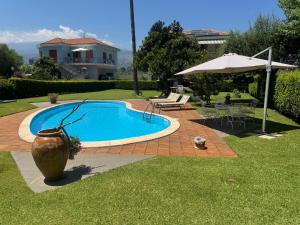 Green paradise with Etna view