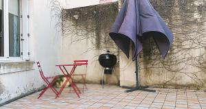 La Terrasse, T2 proche gare, Wifi, tv HD, grande terrasse