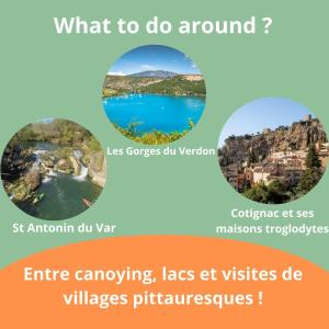 Maisons de vacances Maison de la Fare- plongez en pleine nature : photos des chambres