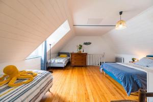 Maisons de vacances Beach 350 m ideal for families 2 separate sleeping areas : photos des chambres