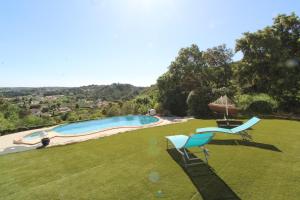 Maisons de vacances Villa de reve avec piscine et vue : photos des chambres