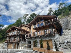 Chalets Chalet moderne a Villarabout - 12 pers, 260m², sauna, salle de cinema - FR-1-570-68 : photos des chambres