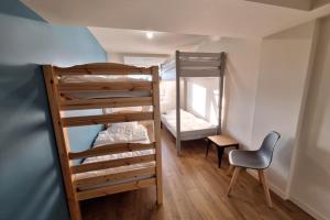 3-rooms apartment in front of snow