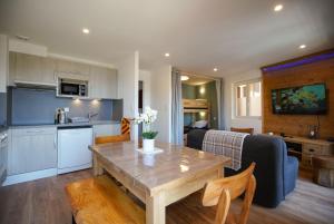 Appartements Font Romeu Plein Centre- T2 Premium- 6 pers-Netflix- Fibre-5 mn Telecabine & Tyrolienne : photos des chambres