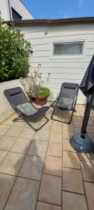 Maisons de vacances Sainte Marie la mer : Villa independante, plage a pied a 250 m : Maison 2 Chambres