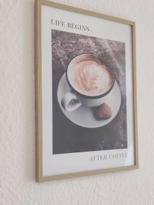 Saubere Unterkunft mit Balkon