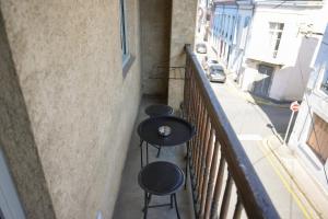 Appartements Le Retro - Hyper Centre - Balcon et terrasse : photos des chambres