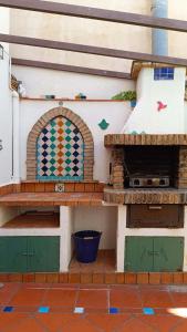 Casa de la Portuguesa, bonita terraza con barbacoa