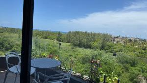 Romantic Ocean View 1BR,Fast WiFi & 2 min to Beach