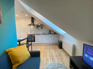 Appartements 2 logements Neuf Cosy avec Espaces Communs Premium Espace detente 23-24 : photos des chambres