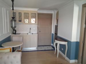 Luxury apartment with a big pool