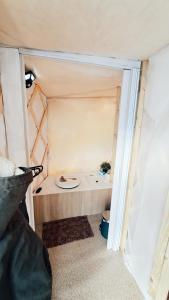 Yurt Birzs with Sauna at Kleja Camping