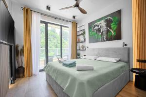 Bali Vibes in Georgia,Premium Studio with Forest View & Beach Access